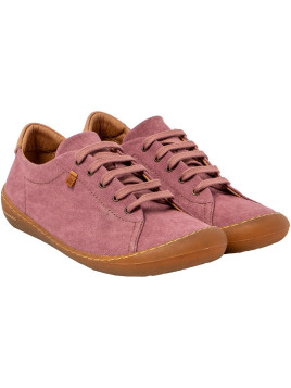 chaussures à lacets couleur lila