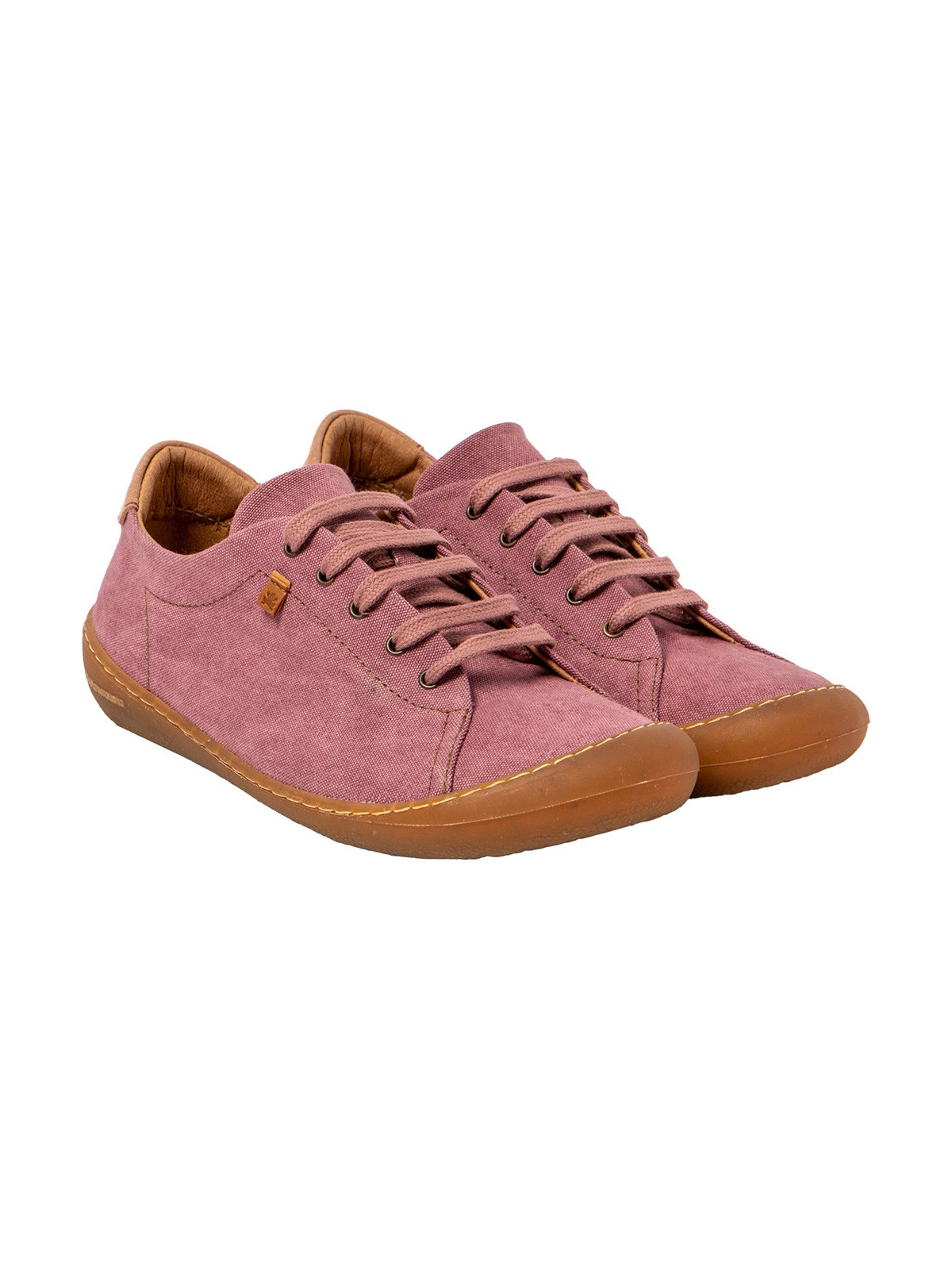 chaussures à lacets couleur lila