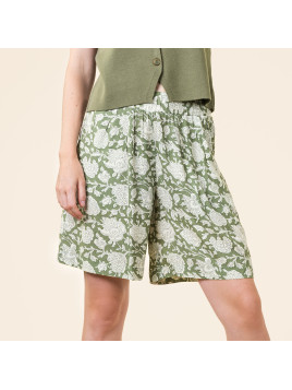 Short long pour Femme en Denim 100% Ecovéro - Livingcrafts