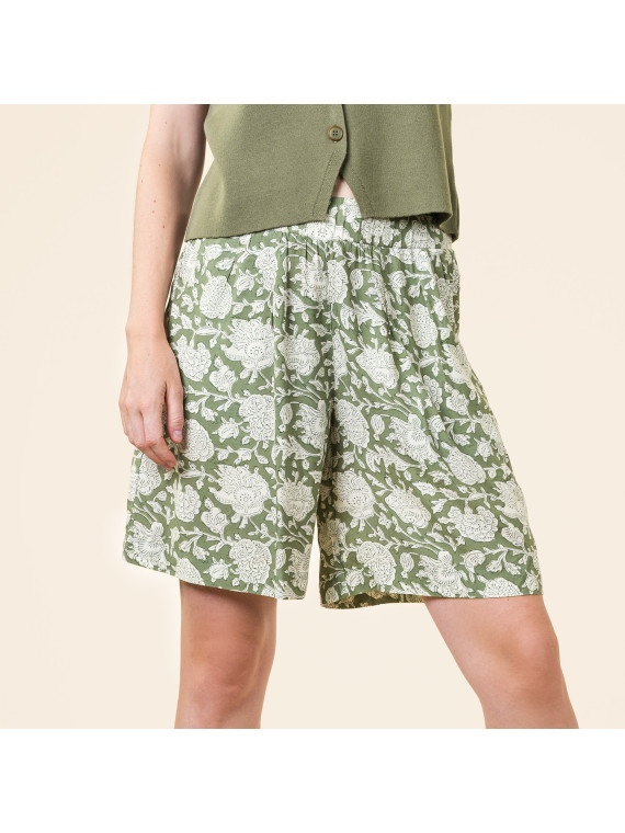 Short long pour Femme en Denim 100% Ecovéro - Livingcrafts