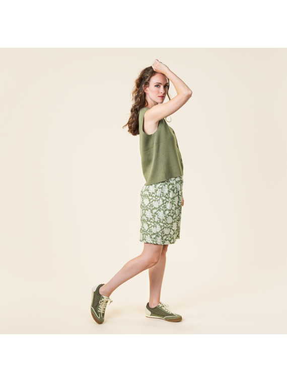 Short long pour Femme en Denim 100% Ecovéro - Livingcrafts