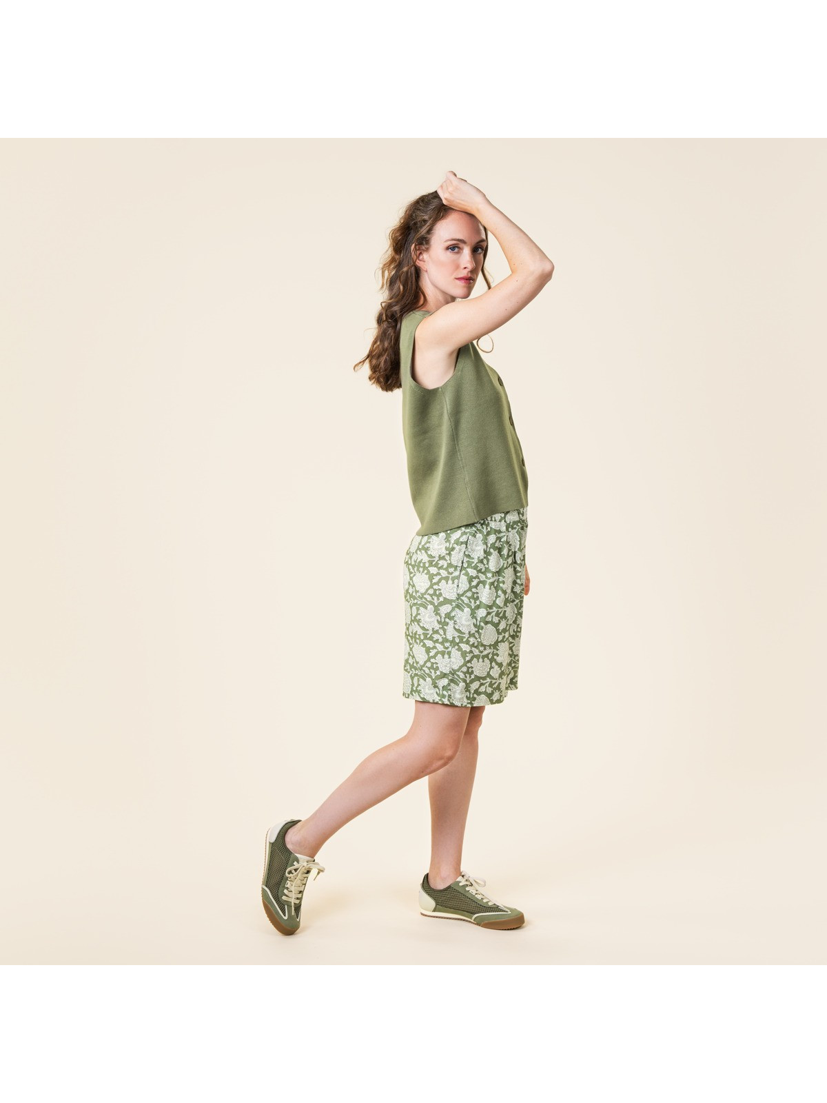 Short long pour Femme en Denim 100% Ecovéro - Livingcrafts