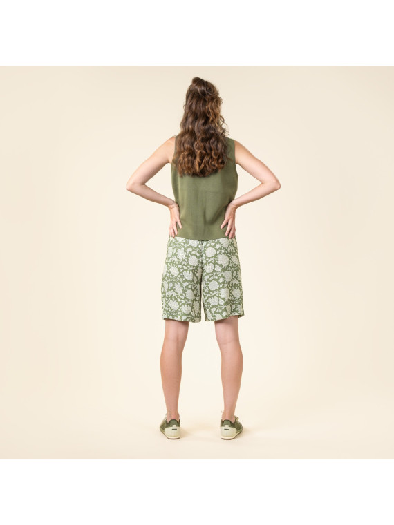 Short long pour Femme en Denim 100% Ecovéro - Livingcrafts