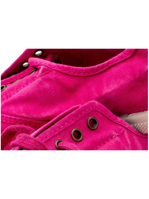 Chaussures pour Femme en Coton Bio Couleur Fuchsia - Naturalworld