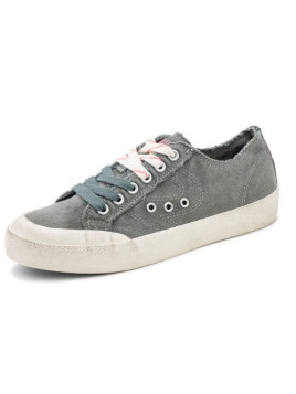 Chaussures Type Baskets en Coton Bio Gris - Naturalworld
