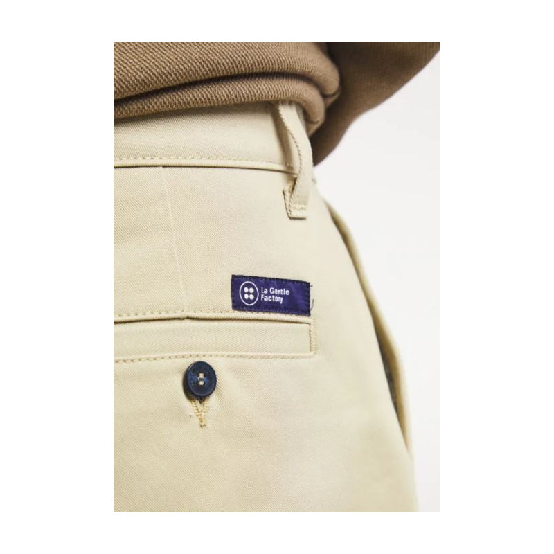 pantalon chino homme beige clair