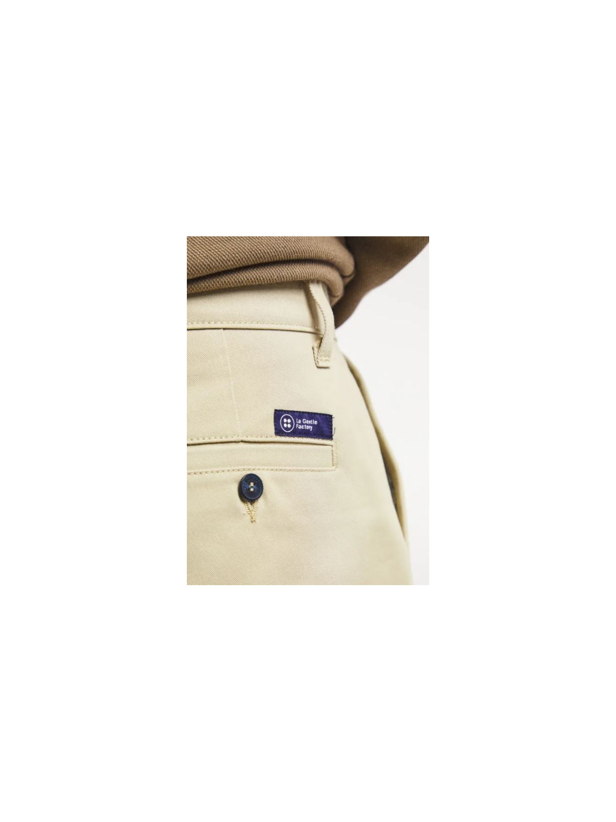 pantalon chino homme beige clair