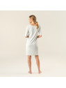 Chemise de Nuit pour Femme en 100% Coton Bio - Livingcrafts