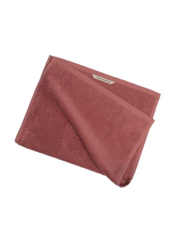 Serviette de toilette 100% coton bio 100x50cm Living Crafts Serviet...
