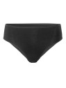 slip femme coupe classique tissu fin noir