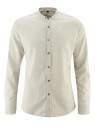 Chemise ML 100 % chanvre col Mao