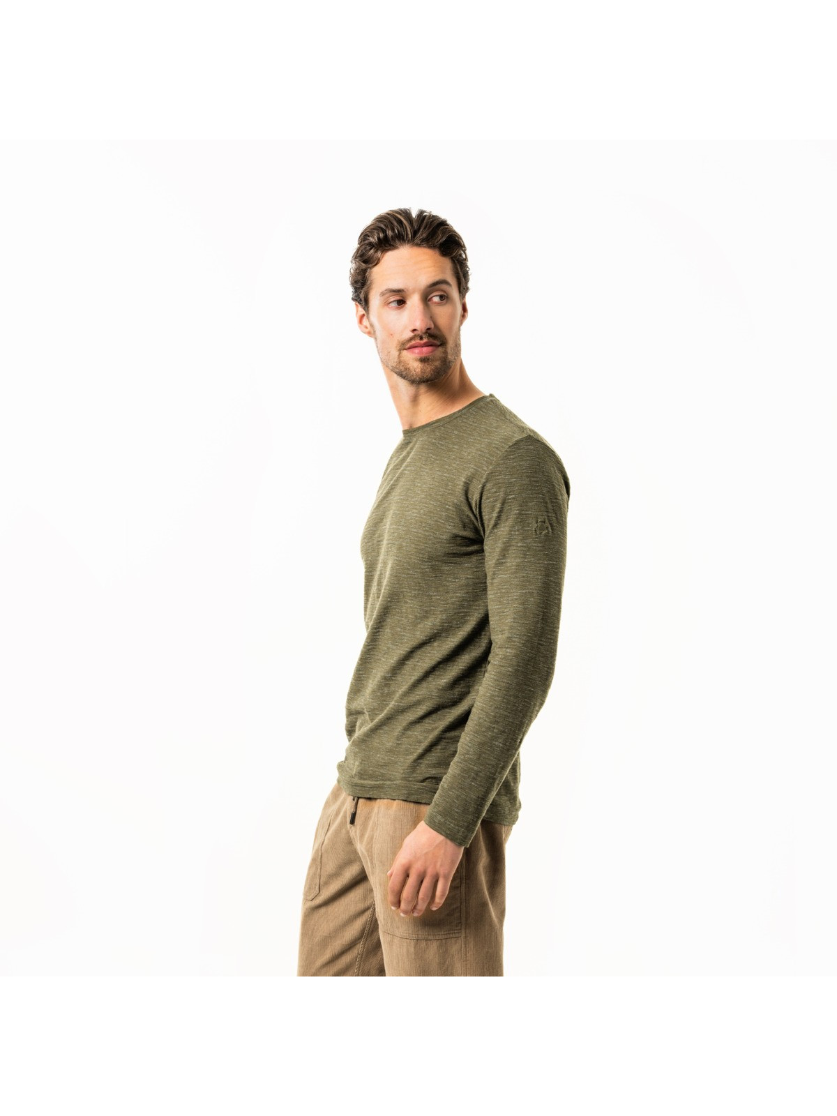 Tee-shirt pour Homme Léger et Confortable en 100% lin -  Living Crafts