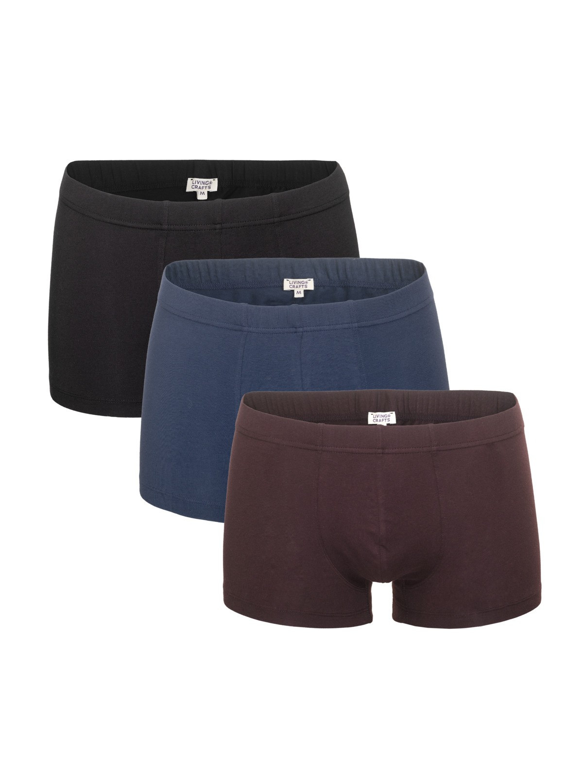 lot de 3 boxers unis homme
