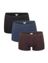 lot de 3 boxers unis homme