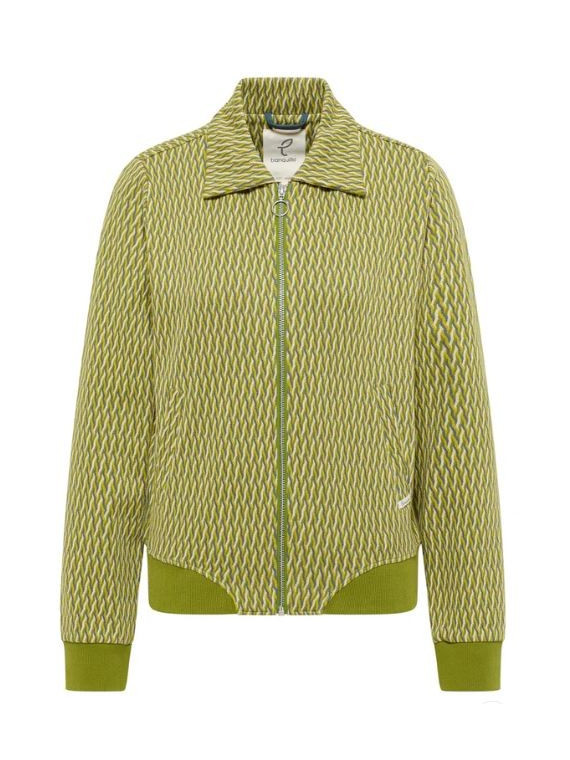 Veste Tricot Look Rétro 100% Coton BIO violet - Tranquillo