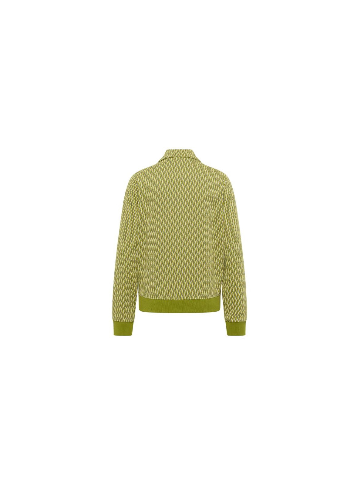 Veste Tricot Look Rétro 100% Coton BIO violet - Tranquillo