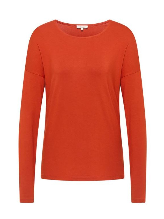 Tee-Shirt Manches Longues Col rond pour Femme en Ecovéro. Tranquillo