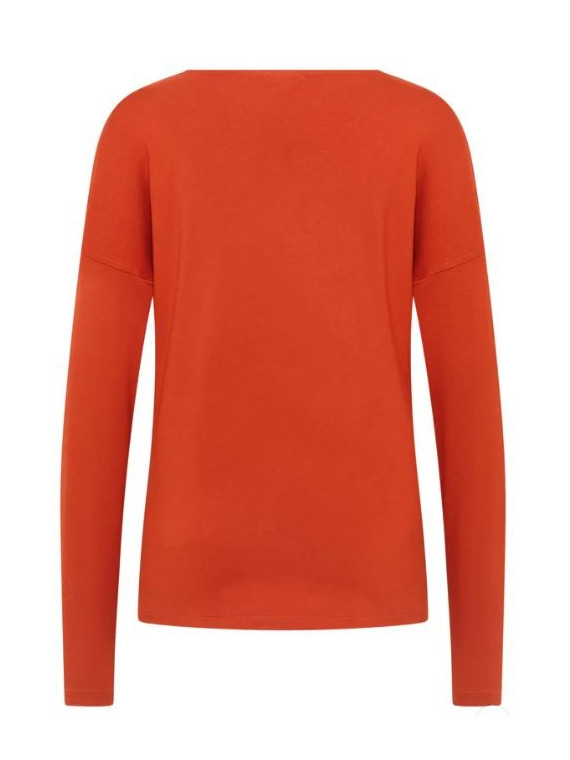 Tee-Shirt Manches Longues Col rond pour Femme en Ecovéro. Tranquillo