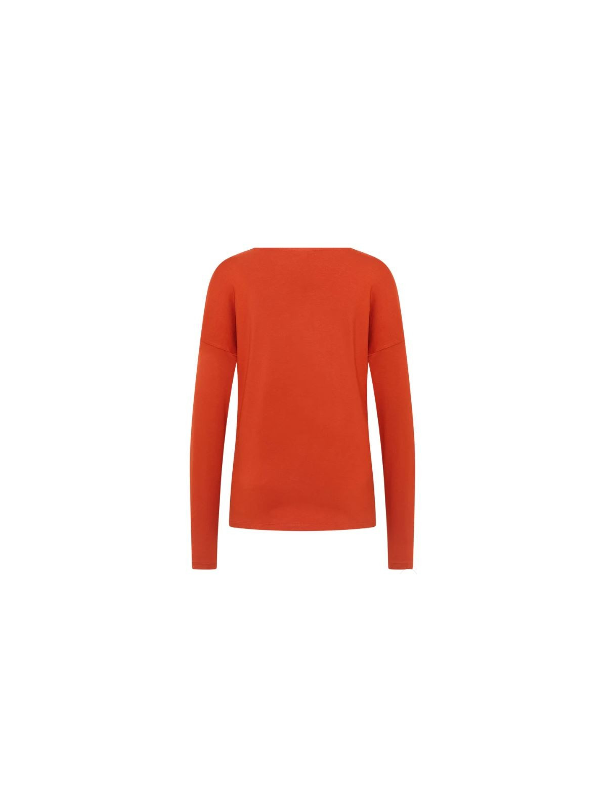 Tee-Shirt Manches Longues Col rond pour Femme en Ecovéro. Tranquillo