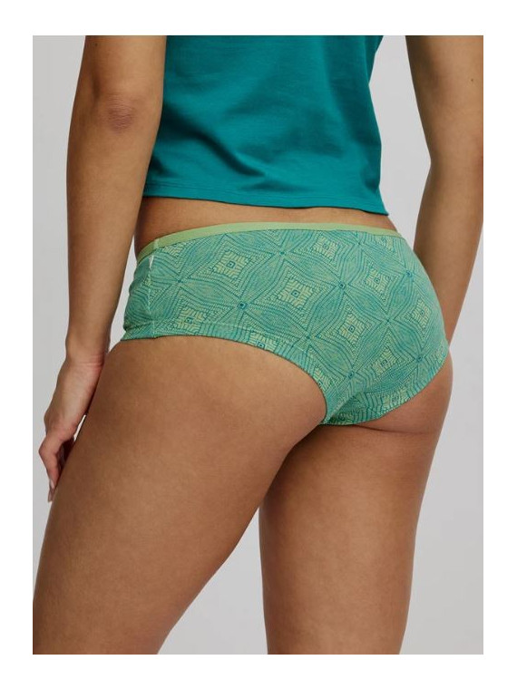 Slip Panty pour Femme en Coton Bio Imprimé Mosaïque - Tranquillo