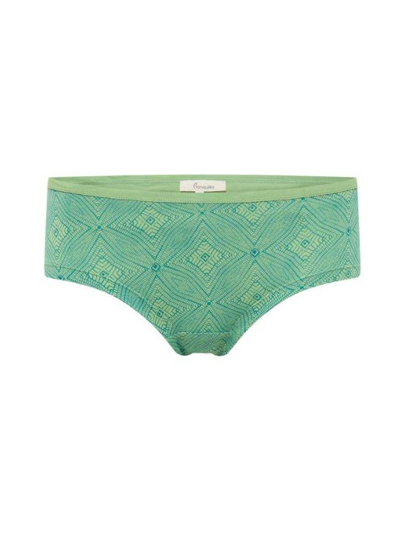 Slip Panty pour Femme en Coton Bio Imprimé Mosaïque - Tranquillo