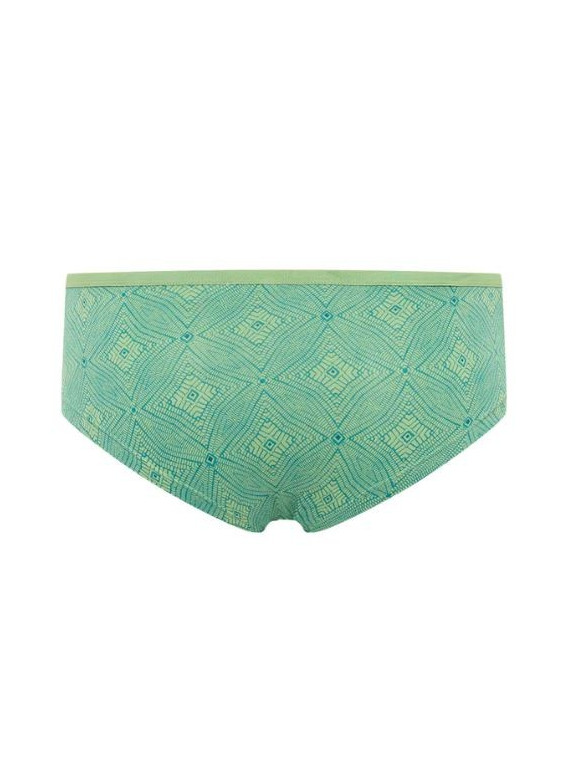 Slip Panty pour Femme en Coton Bio Imprimé Mosaïque - Tranquillo
