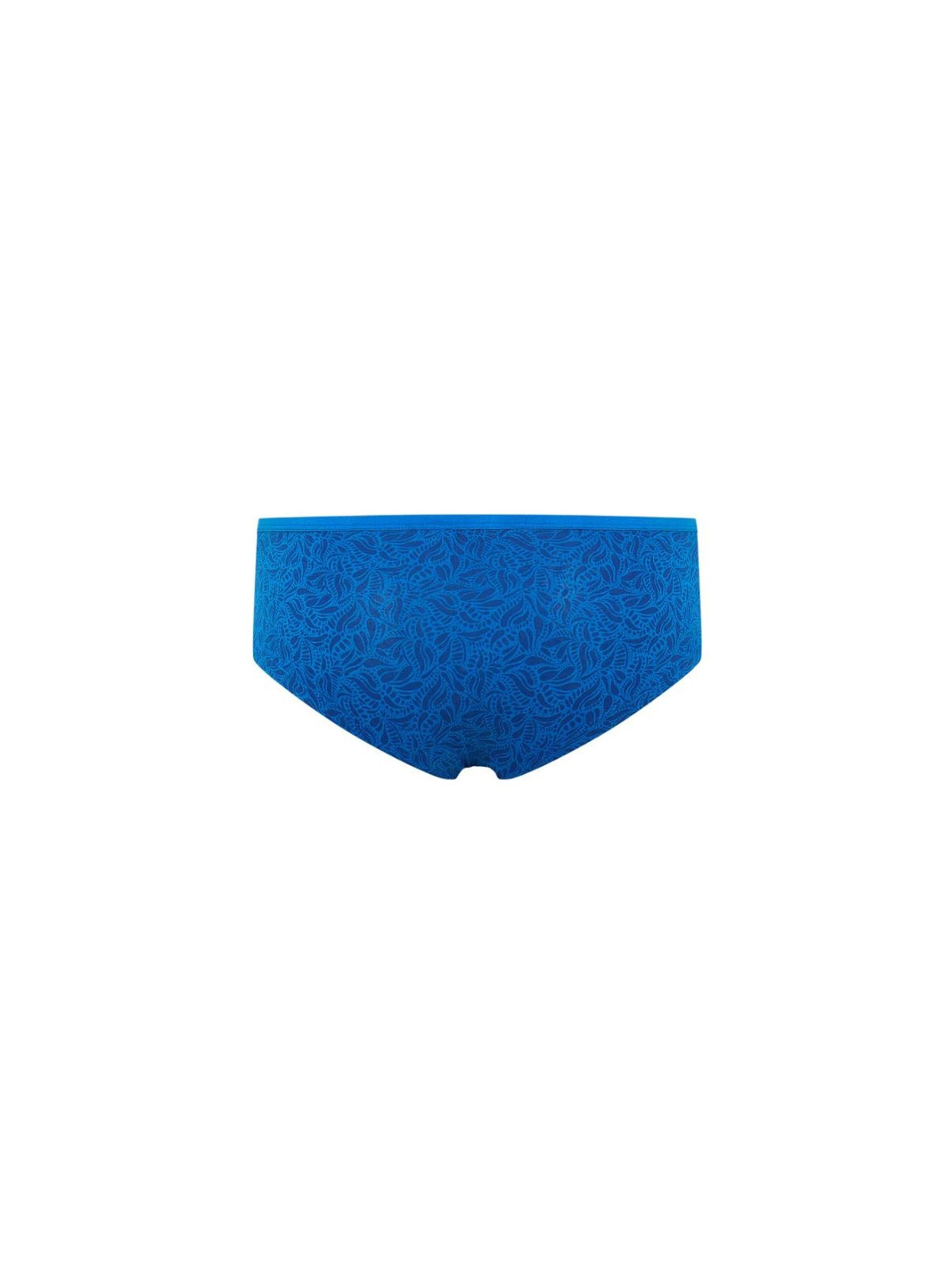 panty femme imprimé bleu