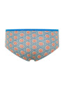 panty imprimé mosaique bleu