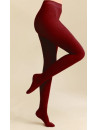 collants femme bordeaux