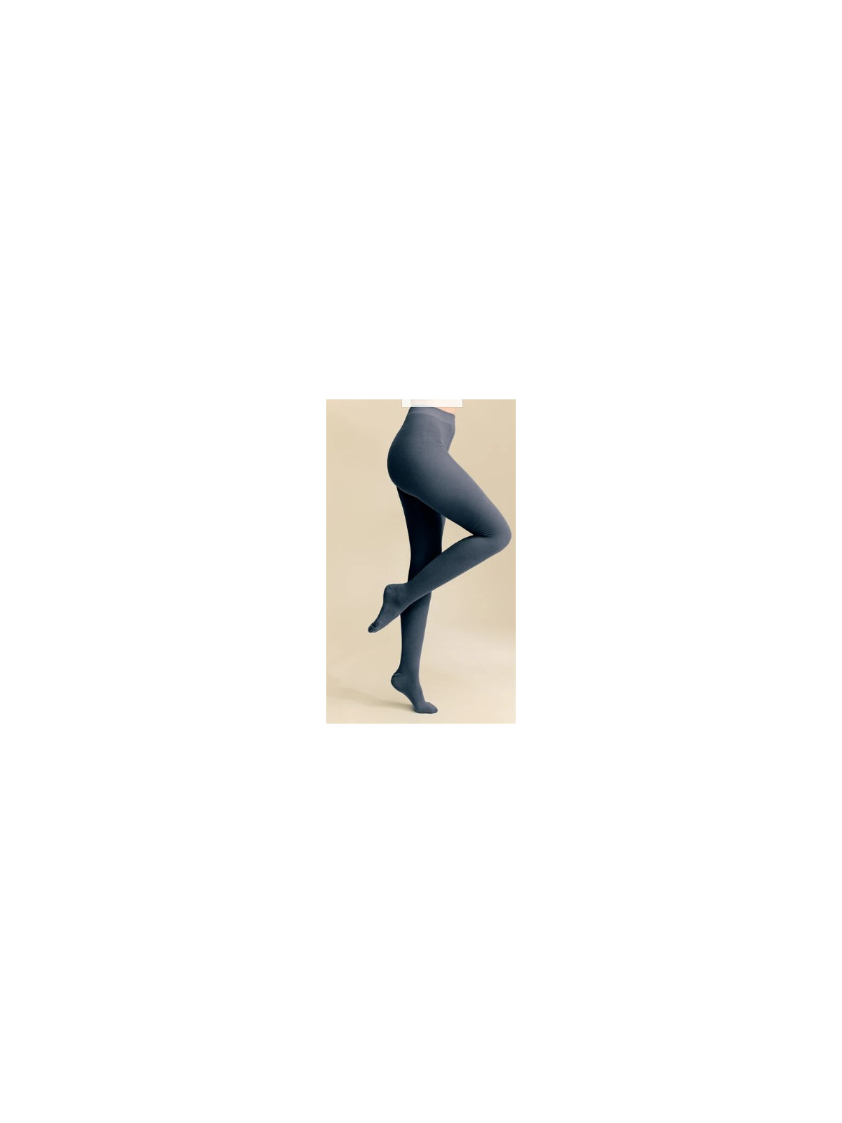 collants femme gris/bleu