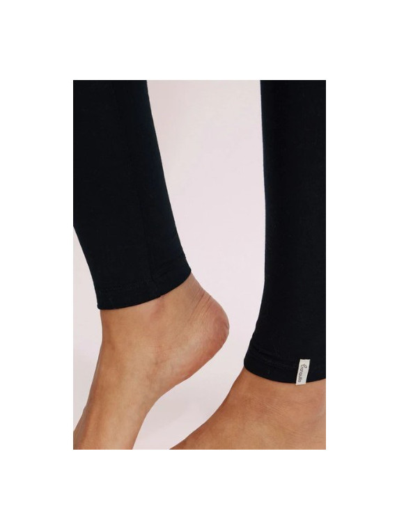 leggings femme longs couleur noir