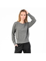 pull ample femme gris