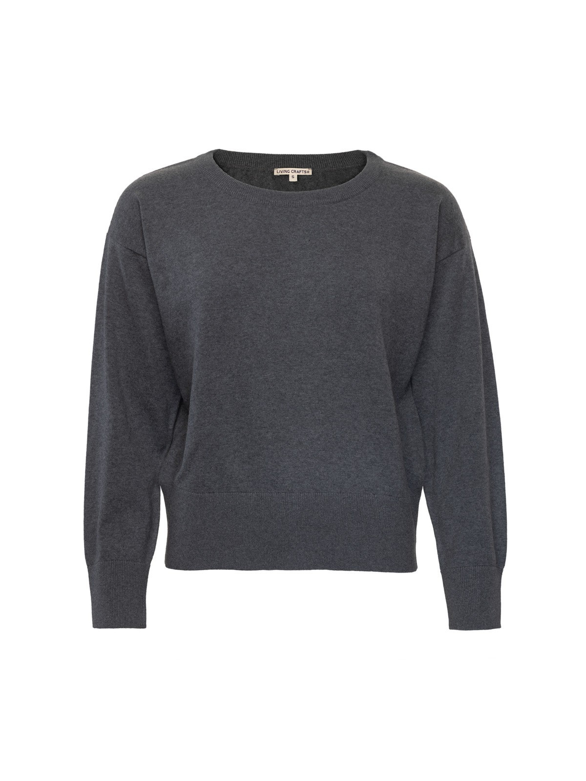 pull ample femme gris