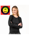 pull ample femme noir