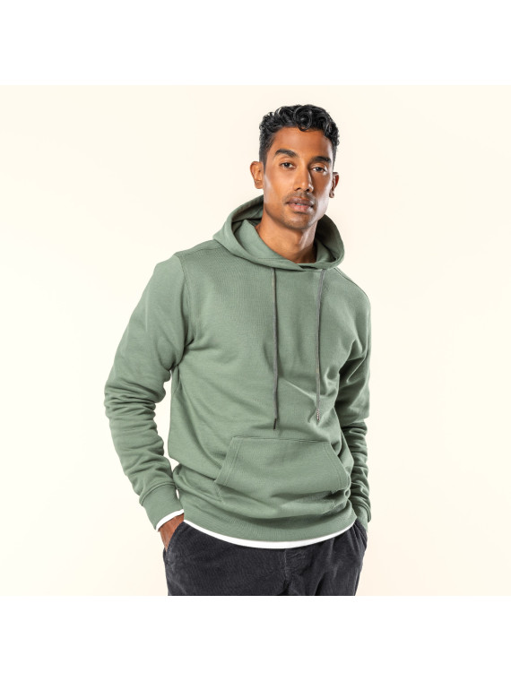 Sweat à Capuche pour Homme en 100% Coton BIO - LIvingcrafts