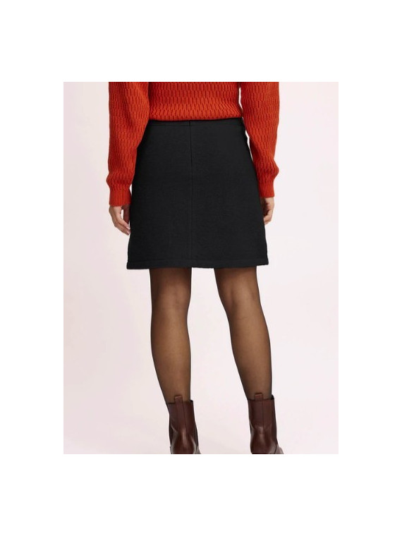 Jupe Trapèze Femme en Coton Bio Motifs Garland - Tranquillo