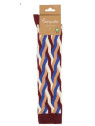Chaussettes Hautes en coton bio brique