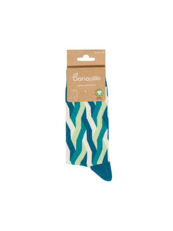 Chaussettes mi-hautes Fantaisies en Coton Bio - Tranquillo