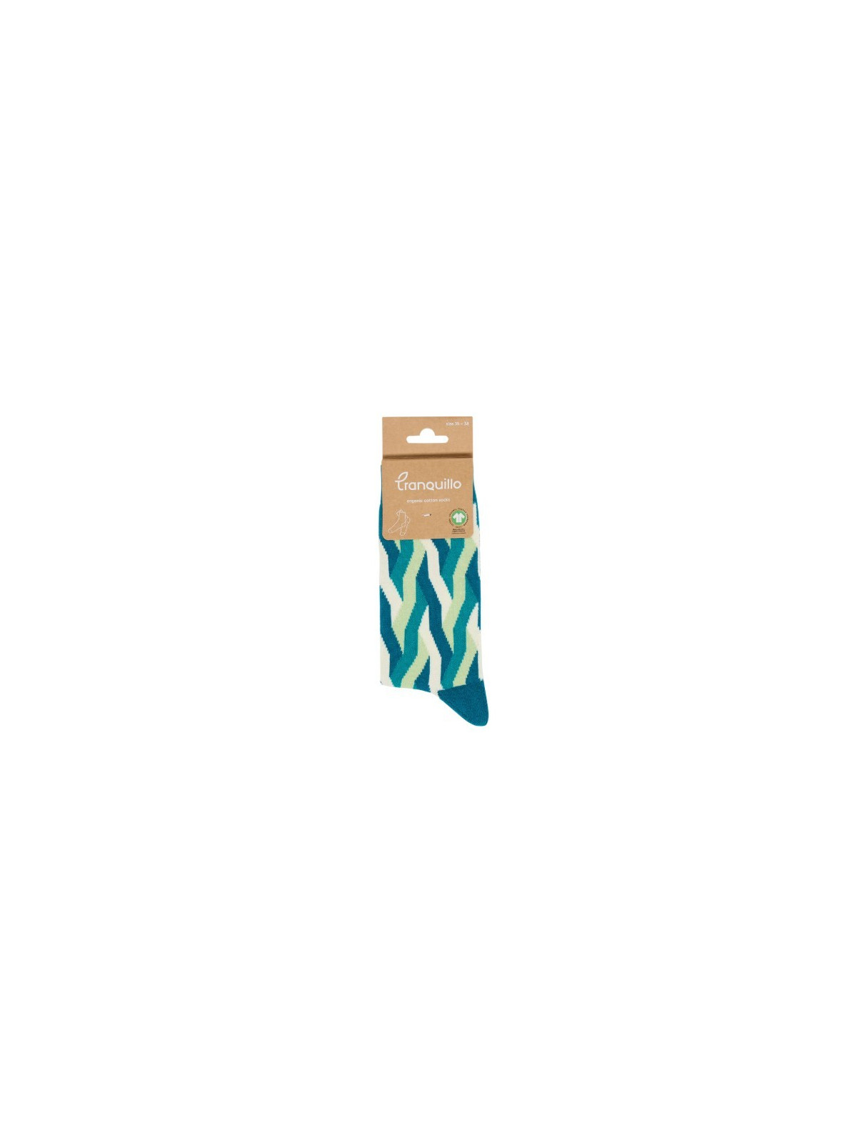 Chaussettes mi-hautes Fantaisies en Coton Bio - Tranquillo
