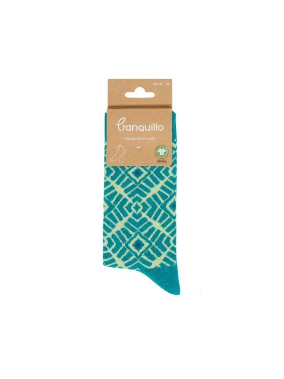 Chaussettes mi-hautes Fantaisies en Coton Bio - Tranquillo