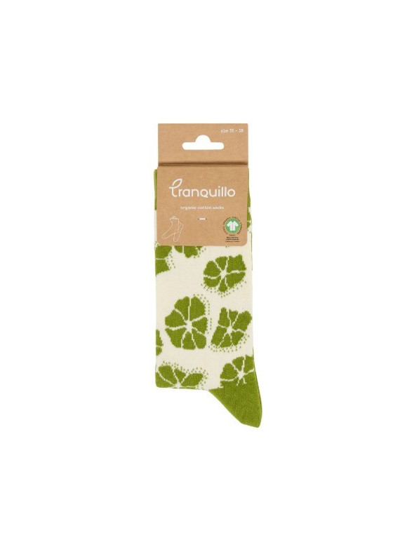 Chaussettes mi-hautes Fantaisies en Coton Bio - Tranquillo