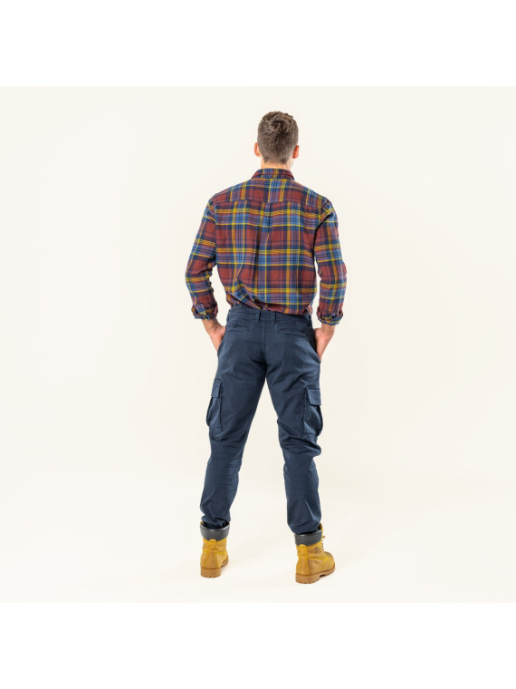 Pantalon Cargo pour Homme en 100% Coton Bio- Livingcrafts