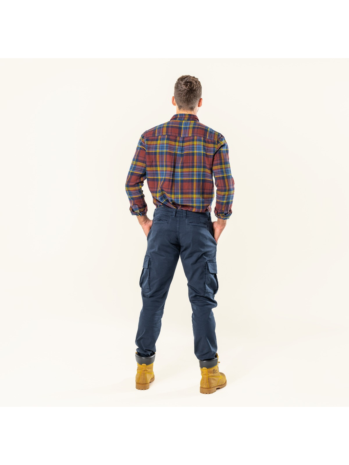 Pantalon Cargo pour Homme en 100% Coton Bio- Livingcrafts