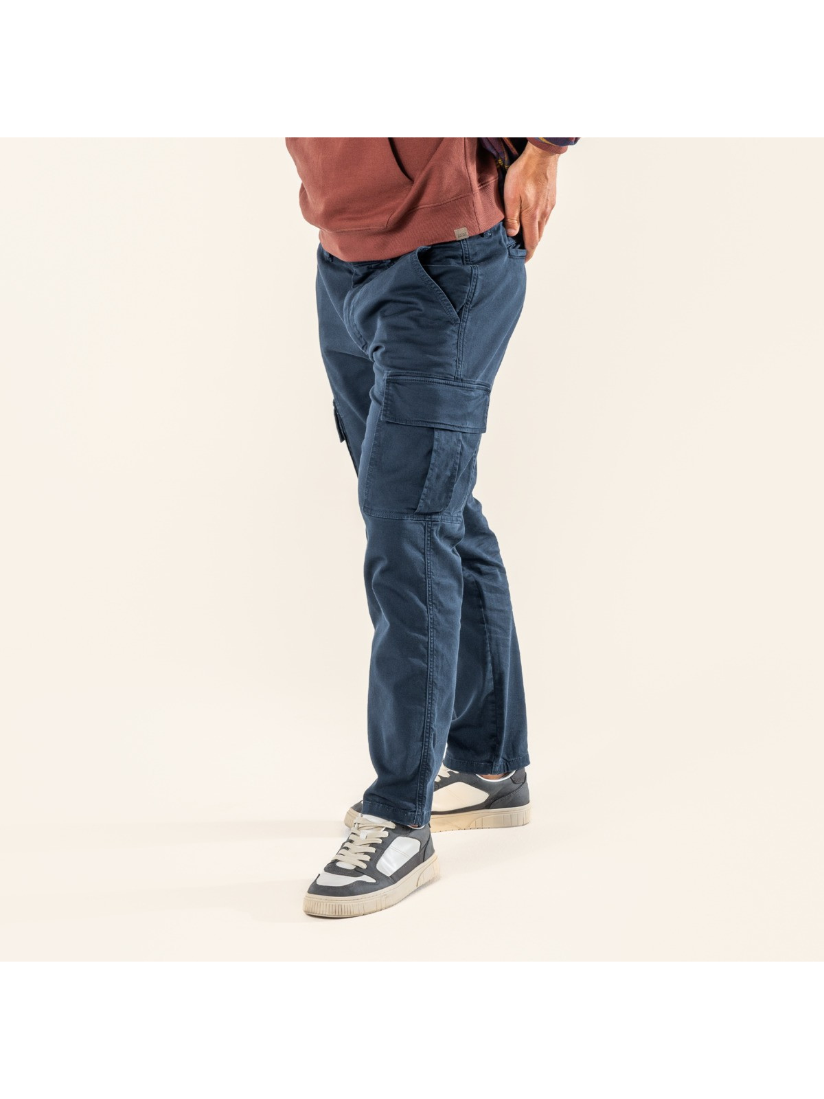 Pantalon Cargo pour Homme en 100% Coton Bio- Livingcrafts