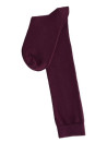 chaussettes hauteur genoux couleur aubergine
