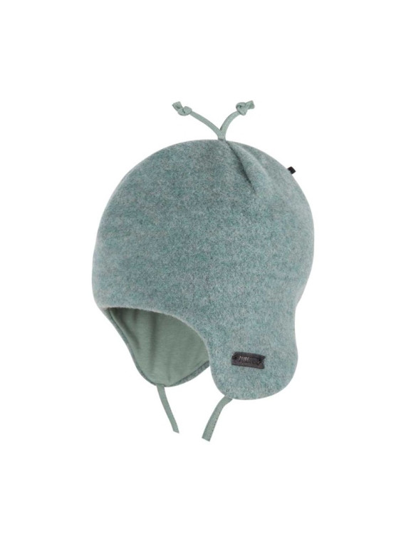 Bonnet laine mérinos coton bio et soie