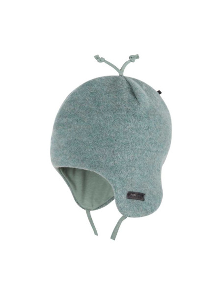 Bonnet laine mérinos coton bio et soie