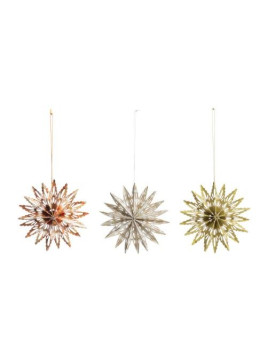 Suspension en Papier en Forme de Flocon de Neige - Tranquillo