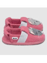 Chaussons Enfants en Pure Laine Décor Chat- Nanga