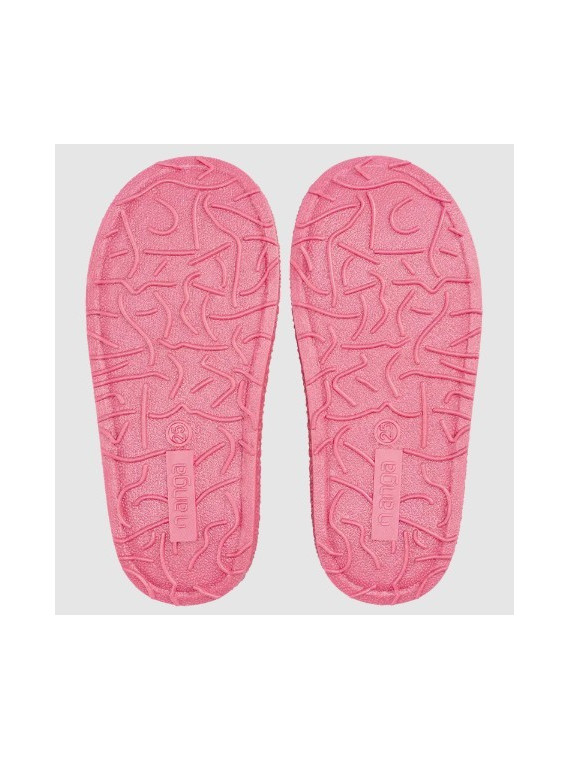 Chaussons Enfants en Pure Laine Décor Chat- Nanga